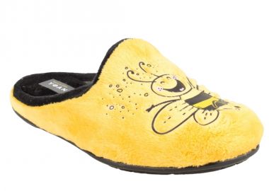 Παντόφλες γυναικείες | Υφασμάτινες | Υφαντίδης | 522501 | Κίτρινο - Υφαντίδης - 